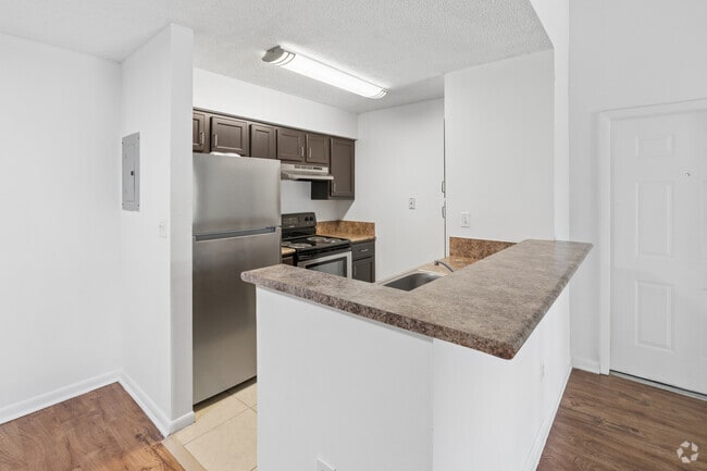 2BR, 1BA - 857SF - Kitchen - The Hamlet at Walden Pond - Senior 62+
