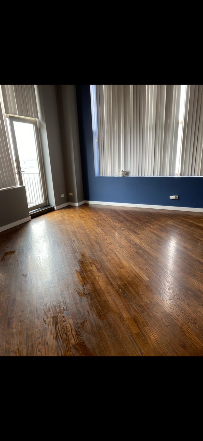 Dark hardwood floors - 500 S Clinton St Unit 817