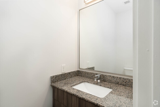 2BR, 2.5BA - 1,198SF - Half Bathroom