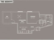 The Beehive: 1 Bedroom + Den