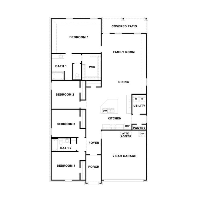 Photo - 4 BR / 2 BA - 2032 SF in Seguin - Arroyo Ranch!