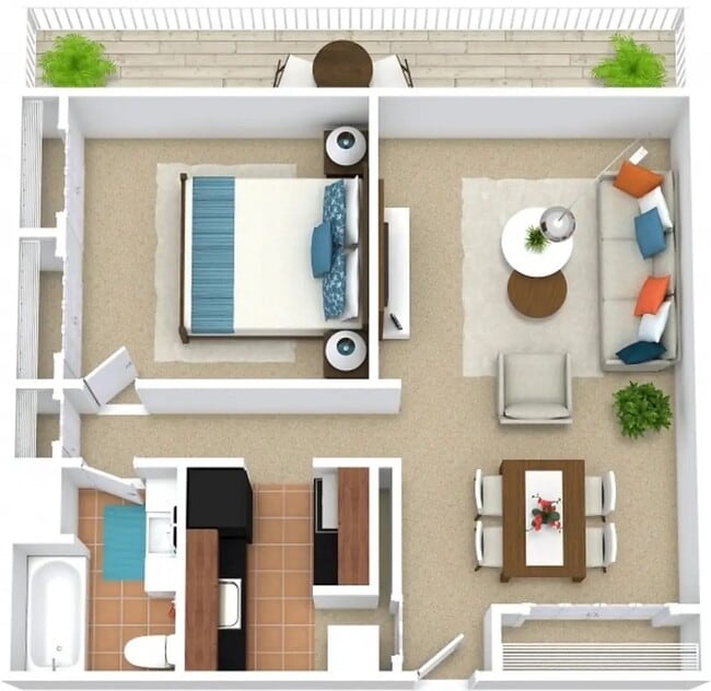 Flats at Wildwood