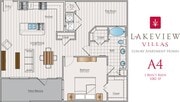 Lakeview Villas Floor Plan A4