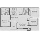 3BR/2BA