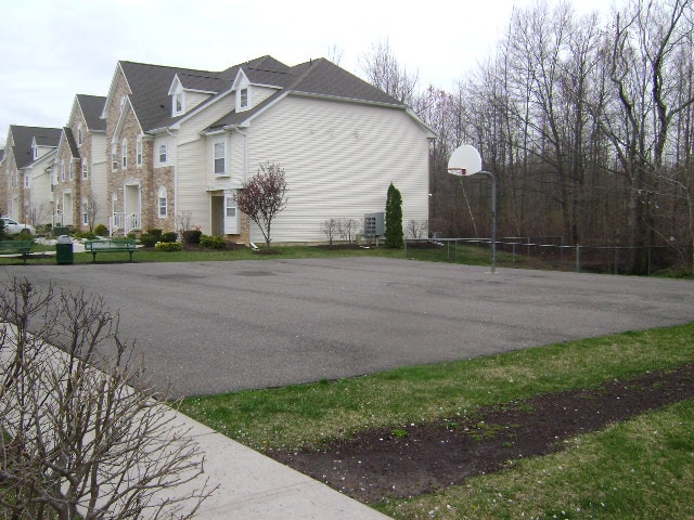 Basketball Court & Path to Nature Trail