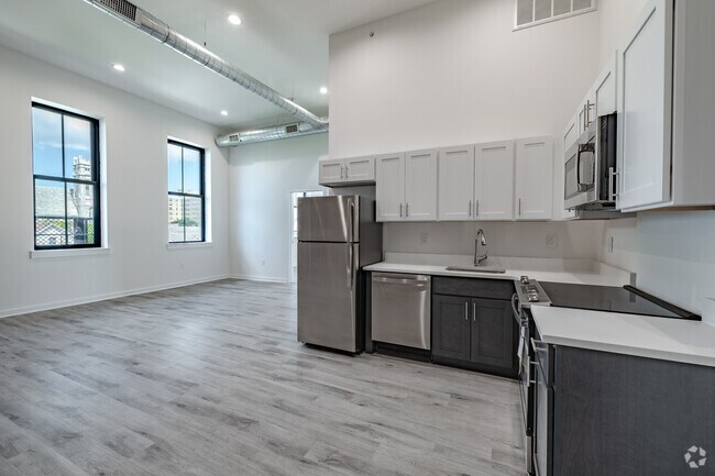 2BR, 1BA - 818SF - Kitchen/Living Room - 70 Roseville Ave