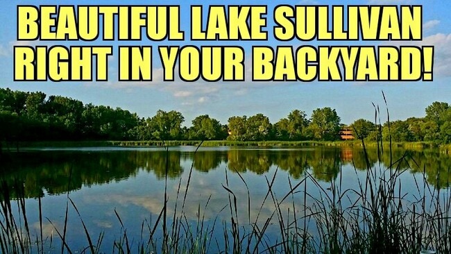 Actual photo of Lake Sullivan - 621 51st Ave NE Rental