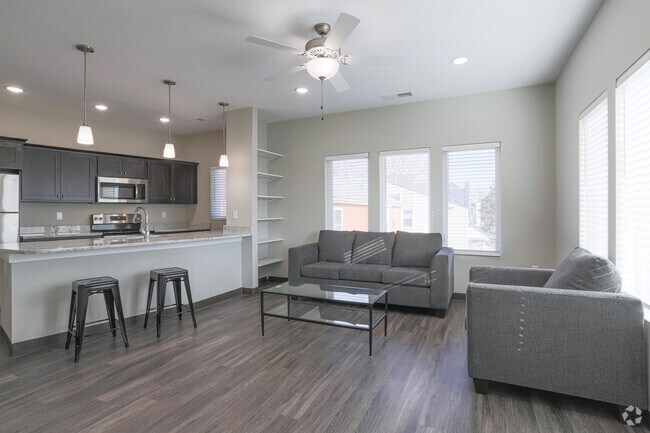 2HAB, 1BA - Sala de estar