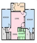 2BR/2BA