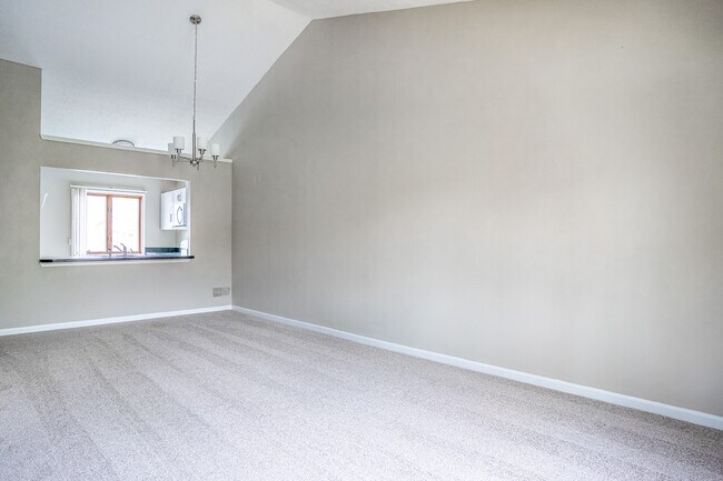 View from 2nd Floor Apartment Great Room towards Kitchen & Breakfast Bar
