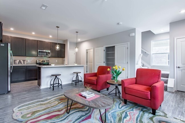 Casa adosada de 3 habitaciones y 2 baños y medio, modelo - Mason Oaks Townhomes