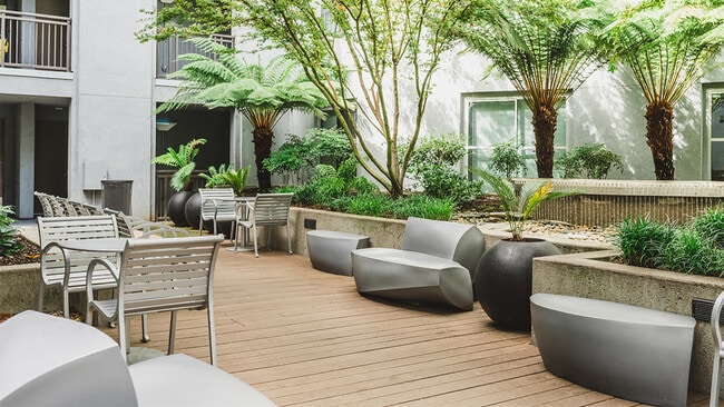 Our plush courtyard offers residents a great place to get away from it all
