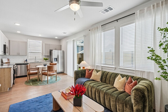 YardHomes Rowlett Creek Living Room