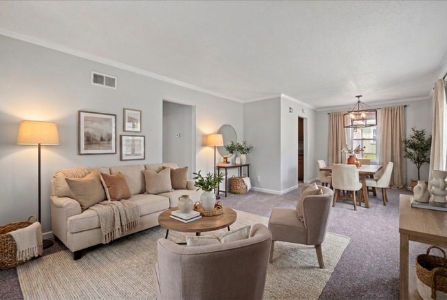Living Room Virtually Staged