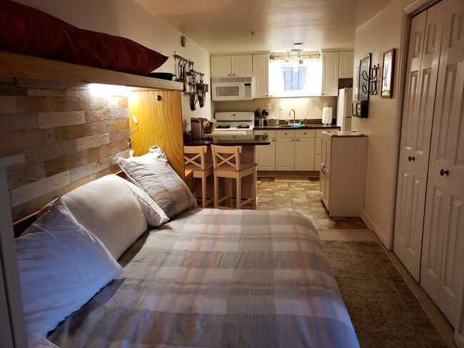 View of kitchen area - 4633 Clark Pl NW Unit DC NW Large Studio