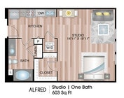 Studio Floorplan