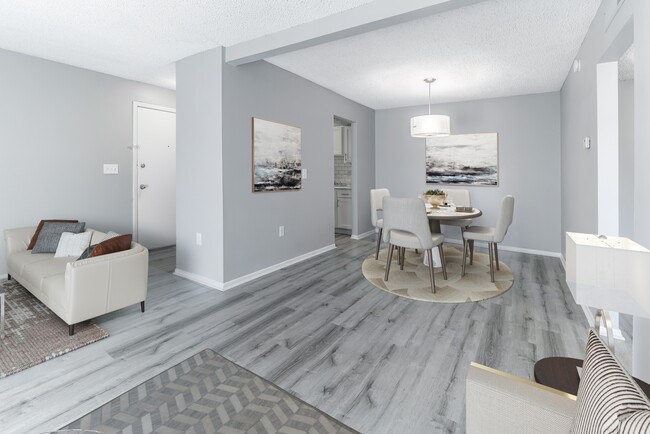 Living Room and Dining Room