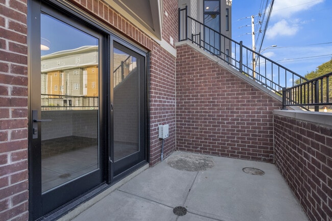 first floor patio - 673 E 16th St