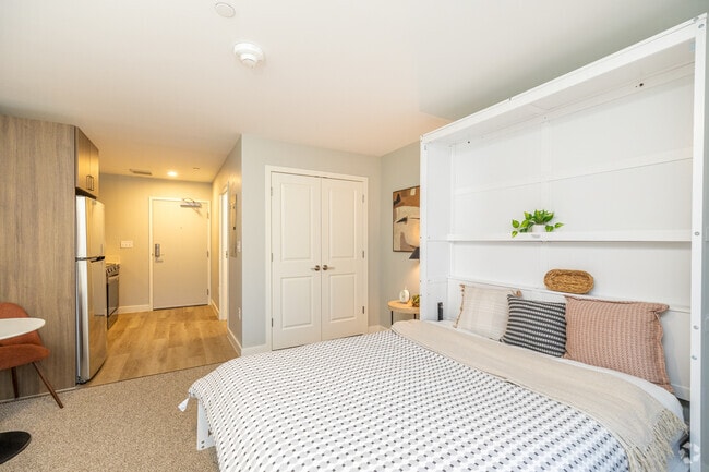Studio Unit - 317SF - Living and Bedroom Area