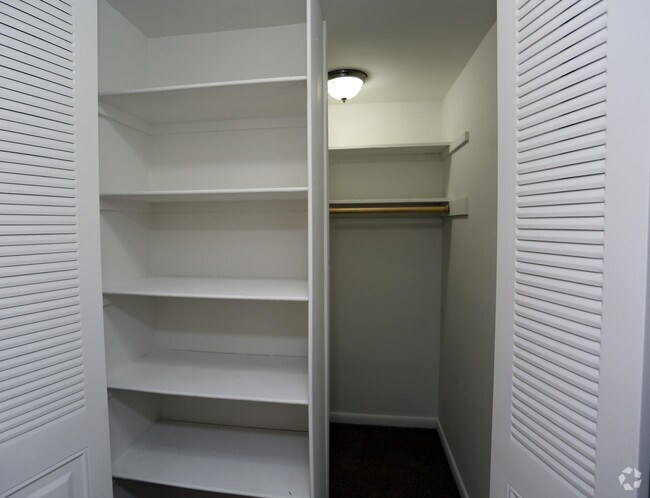 AS: hall closet - Riverview Apartments