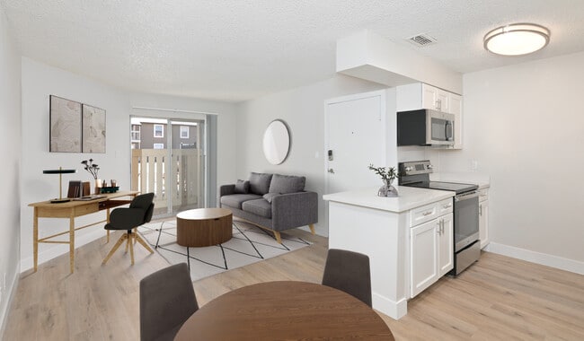 Enjoy floor to ceiling windows with ample natural light