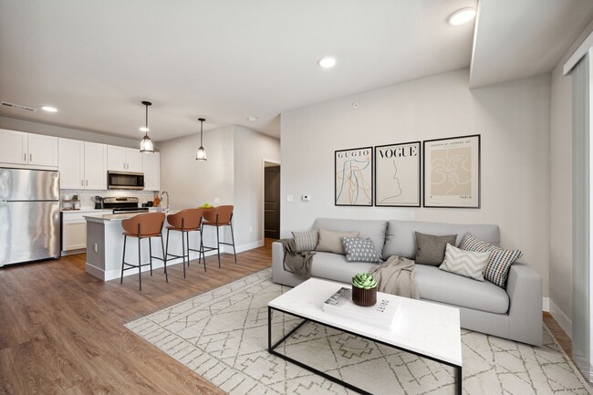 One Bedroom - 1 Bed / 1 Bath - 751 Sq.Ft. - The Solstice Apartments