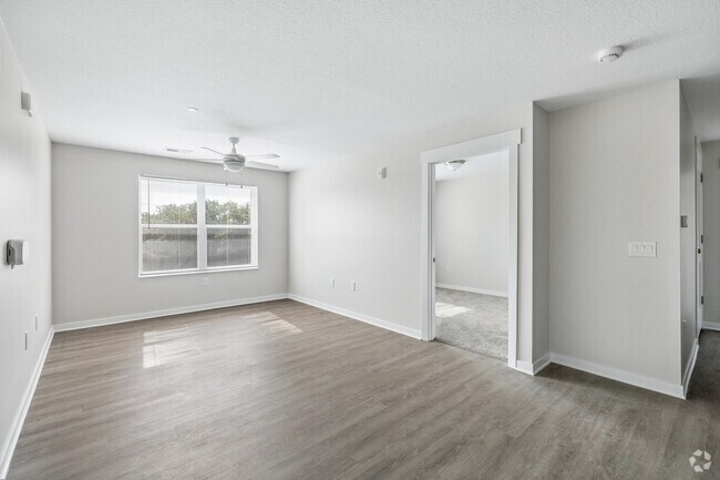 3BR, 2BA - 1,015SF - Living Room - Jalen Lofts