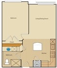 1BR/1BA