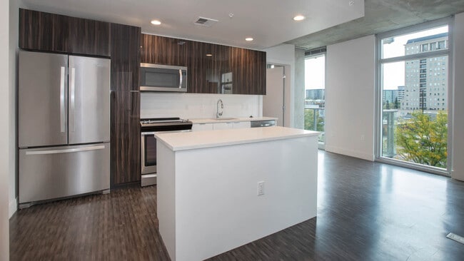 Kitchen and Living Area