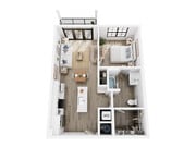A1-HC floor plan LANA at Lake Norman