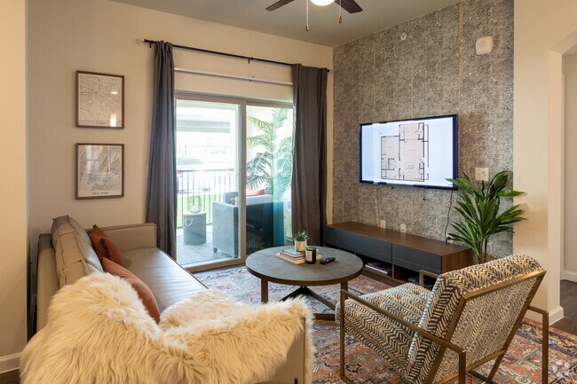 2 BR, 2 BA 960 SF