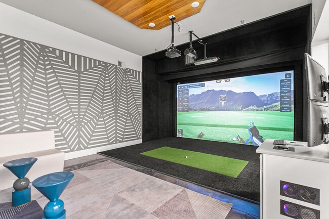 Golf Simulator with Gaming options - Keystone Mebane Towne