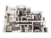 McAlister floor plan The Vinings at Duncan Chapel