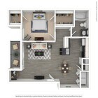 Oak Row North Dallas - A12 Floor Plan