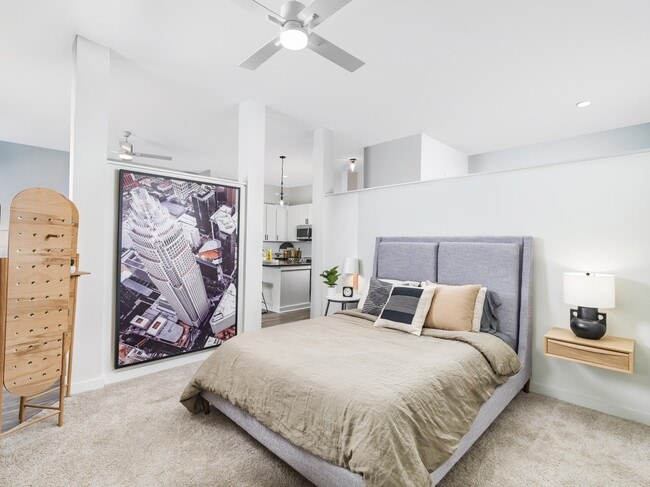 Open-concept floor plans.