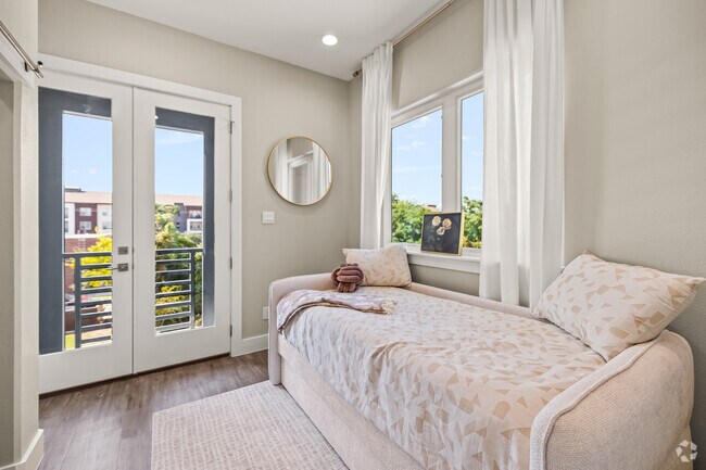 2BR, 2.5BA - 1,200SF - Second Bedroom