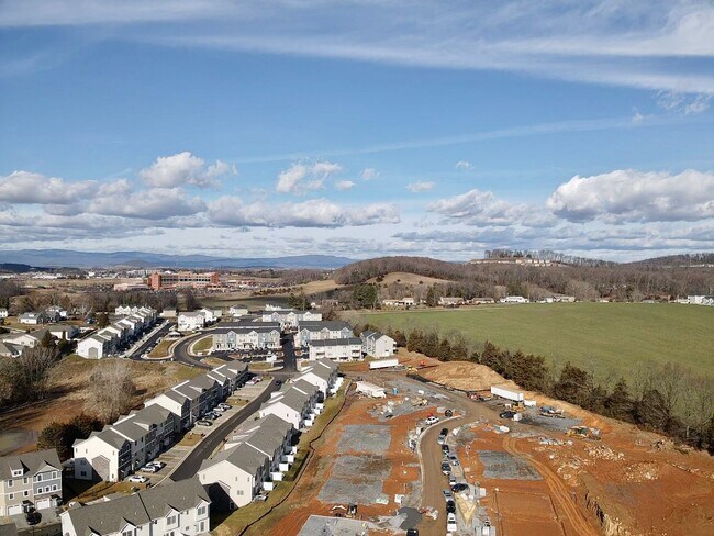 Photo - Newer Construction End Unit Townhome Near Sentara RMH Hospital for Rent!  Large Unfinished Baseme...