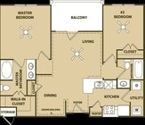2BR/2BA