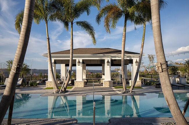 Expansive Pool View