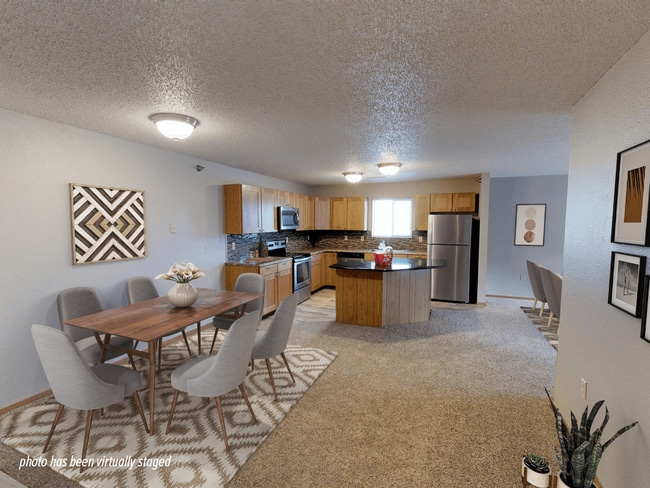 Spacious Open Floor Plans