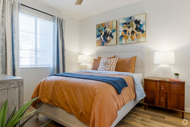 COPPER - 1BR, 1BA - 590SF - Bedroom