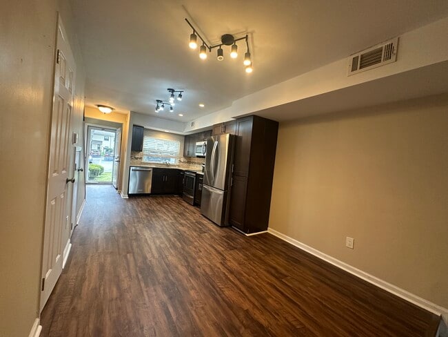 Kitchen and dining area