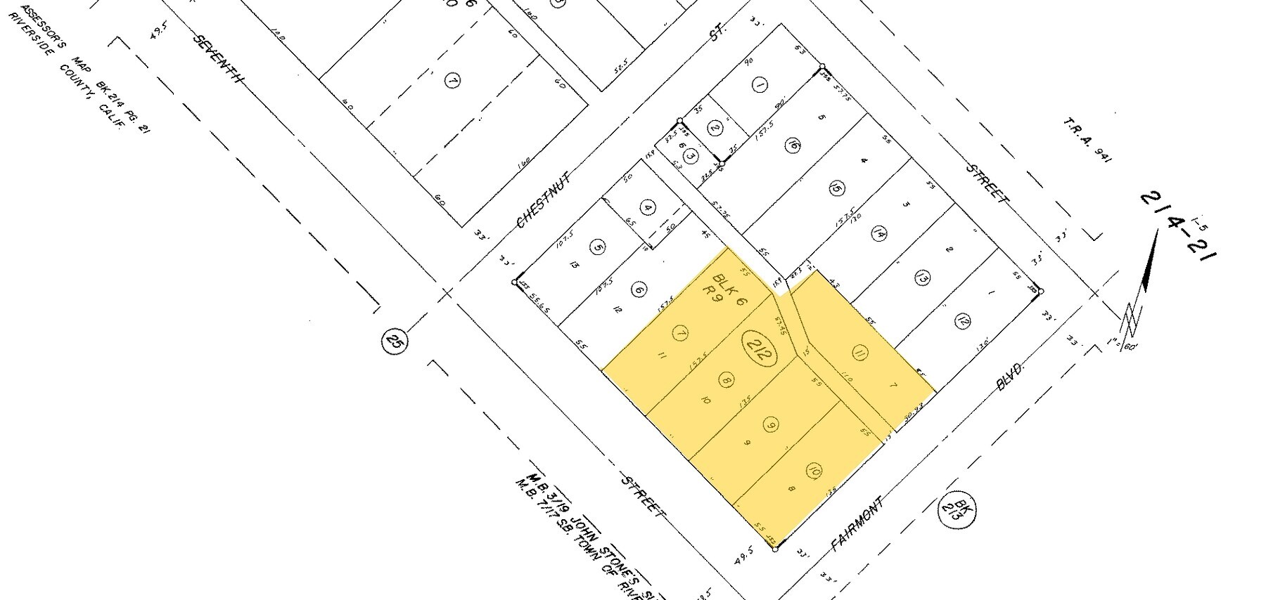 Plat Map - Mission Heritage Plaza