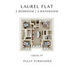 Laurel Flat Fully Furnished - SOLD OUT FOR FALL 2026 - Join Fall 2027 Waitlist Now!