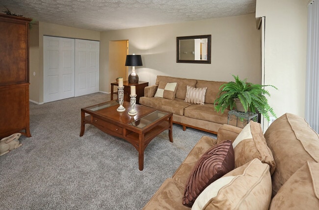 Two Bedroom Model - Living Area - Willoughby Hills Towers