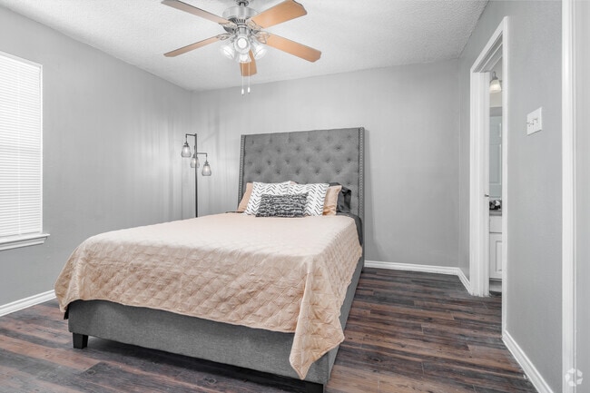 1 habitación, 1 baño - 590 pies cuadrados - Dormitorio - Stratton Park Apartments