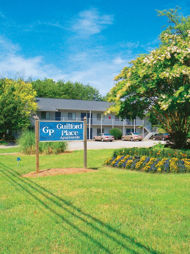 Main Exterior - Guilford Place Apartments.