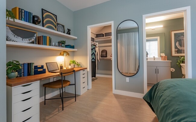 Home Office and Spacious Closet