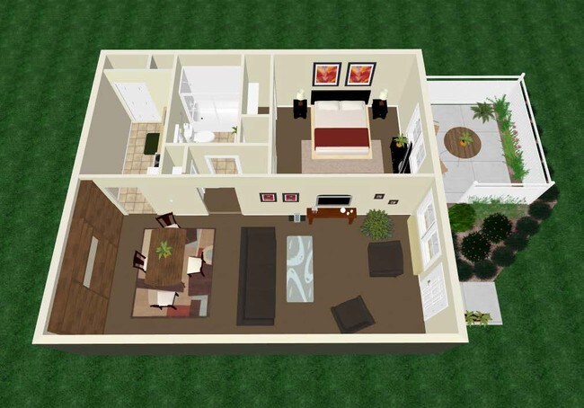 1 Bedroom Galley