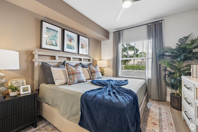 B1 Model - 2BR, 2BA - 1,113SF - Primary Bedroom